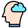 dreaming lineal color icon