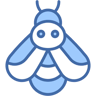 insect two-color icon