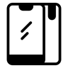 手机 双色调 图标