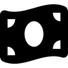 Geldschein gefüllt Icon