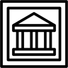 古迹 线条 图标