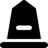 纪念碑 填充 图标
