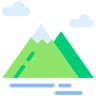 gunung datar ikon