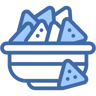 nachos two-color simge