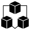 网络 填充 图标