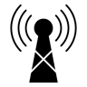 天线 填充 图标