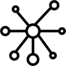 网络 线条 图标