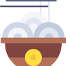 麺 flat アイコン