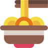 fideos flat icono