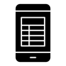 移动应用程序 填充 图标