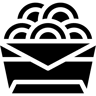 Zwiebelringe gefüllt Icon