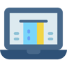 online payment flat icon