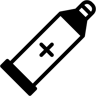 牙膏 双色调 图标