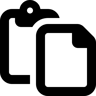 Paste linie Icon
