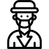 médecin ligne icône