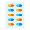 pills flat icon