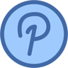 pinterest two-color simge