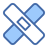 band-aid two color icon
