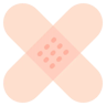 创可贴 flat 图标