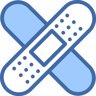 bandage two color icon