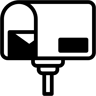 邮箱 双色调 图标