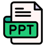 ppt çizgisel renk simge