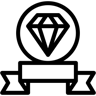 premio di prestigio linea icona