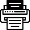 الطابعة duotone أيقونة
