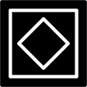 road sign filled icon