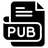 pub file filled icon