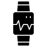 ساعة ذكية مملوءة أيقونة