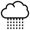 rain line icon
