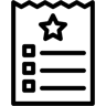 receipt line icon