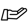рука линия иконка