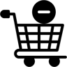 shopping cart filled icon