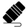 eraser filled icon