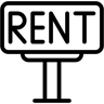 rent line icon
