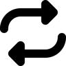 wiederholen gefüllt Icon