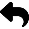 Antwort gefüllt Icon