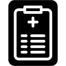 医疗报告 填充 图标
