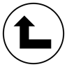 arrow duotone icon