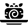 蛋糕卷 填充 图标