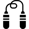 jumping rope filled icon