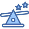 scale two color icon