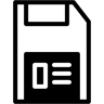 sd card duotone icon