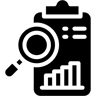search report filled icon
