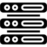 server rack filled icon