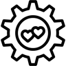 Aşk çizgi simge