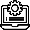 settings line icon