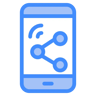 share two color icon